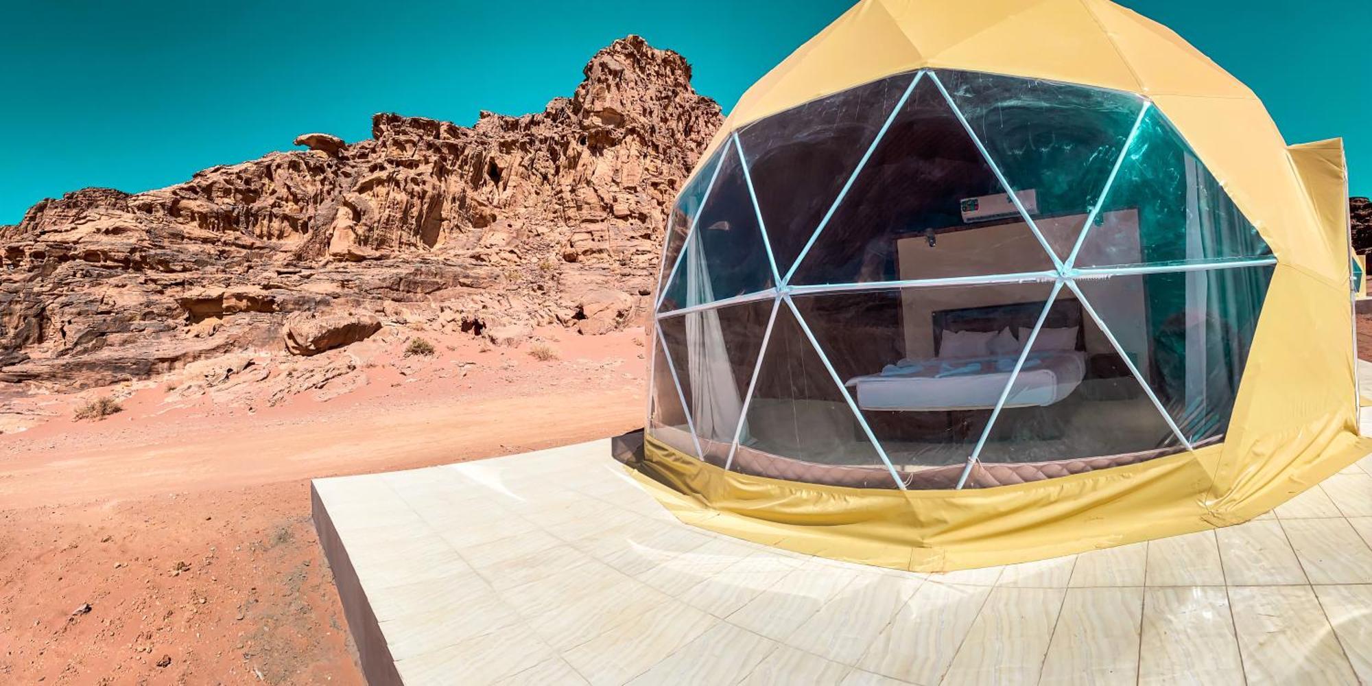 Star Magic Camp Hotel Wadi Rum Bagian luar foto
